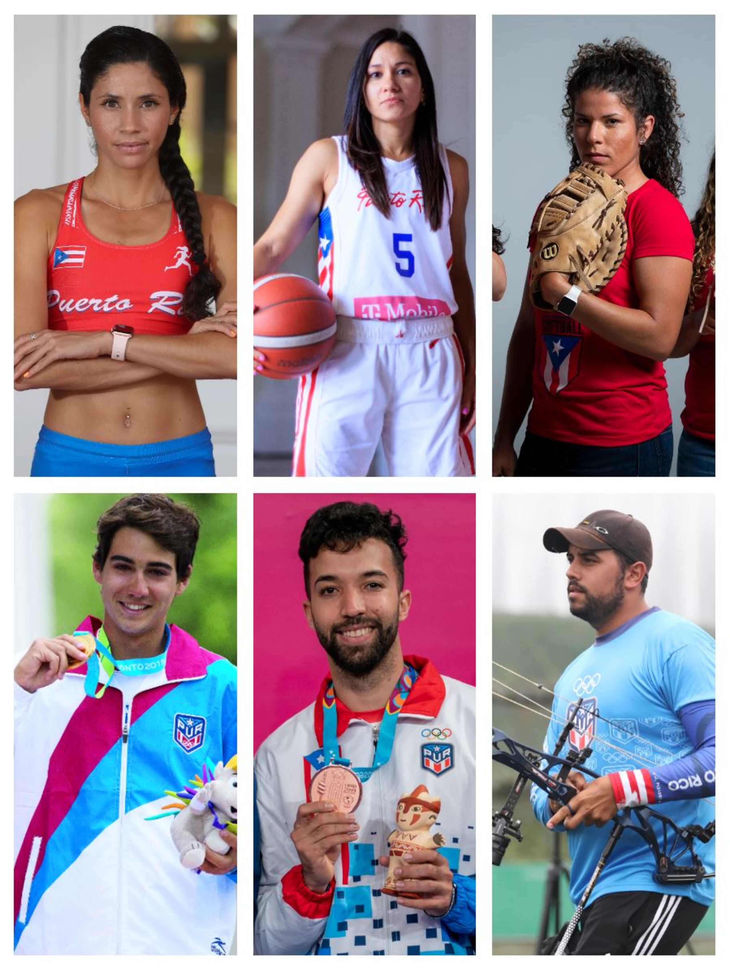 Los tres finalistas de cada género para ser abanderados en San Salvador son las féminas Beverly Ramos, Pamela Rosado y Karla Claudio, y los varones Raúl Ríos, Daniel González y Jean Pizarro.