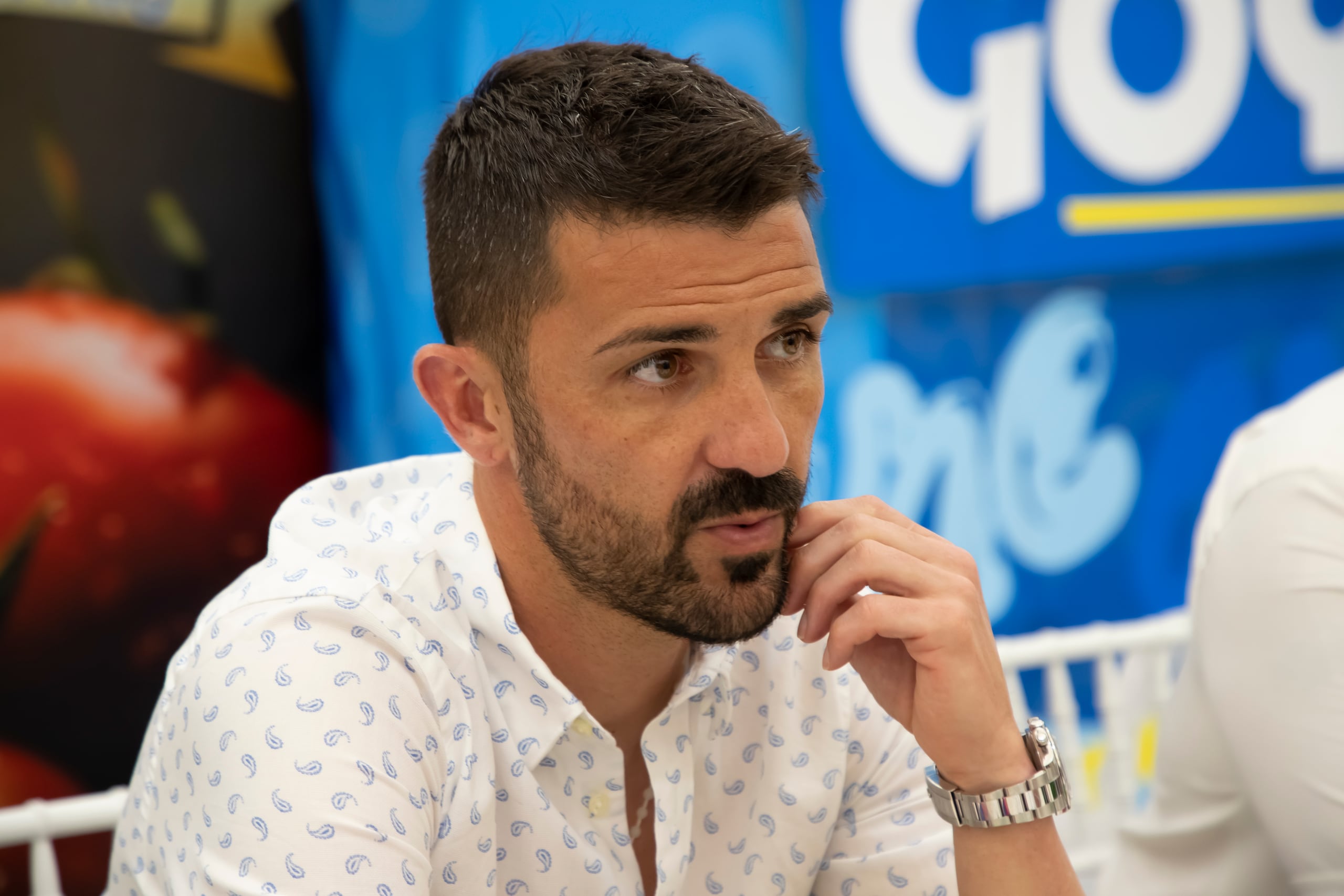 David Villa, exfutbolista español, ofrece detalles sobre los planes de su academia.