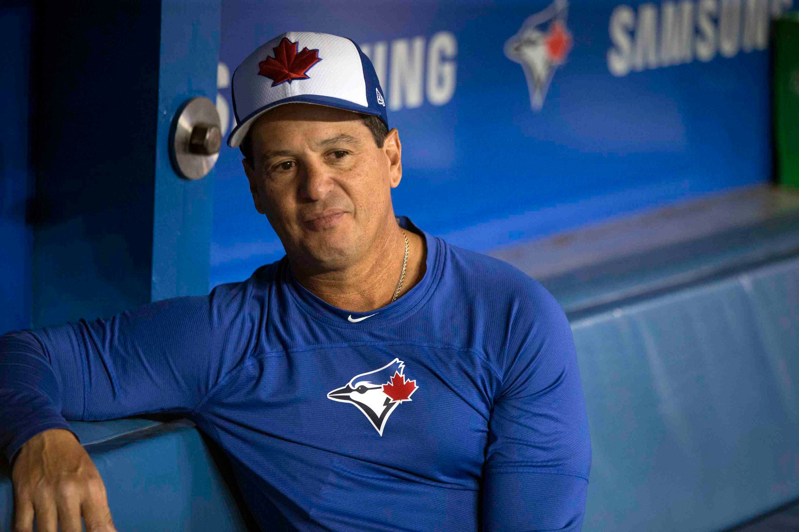 Charlie Montoyo y los Blue Jays aún no saben dónde podrían entrenar. (The Canadian Press)