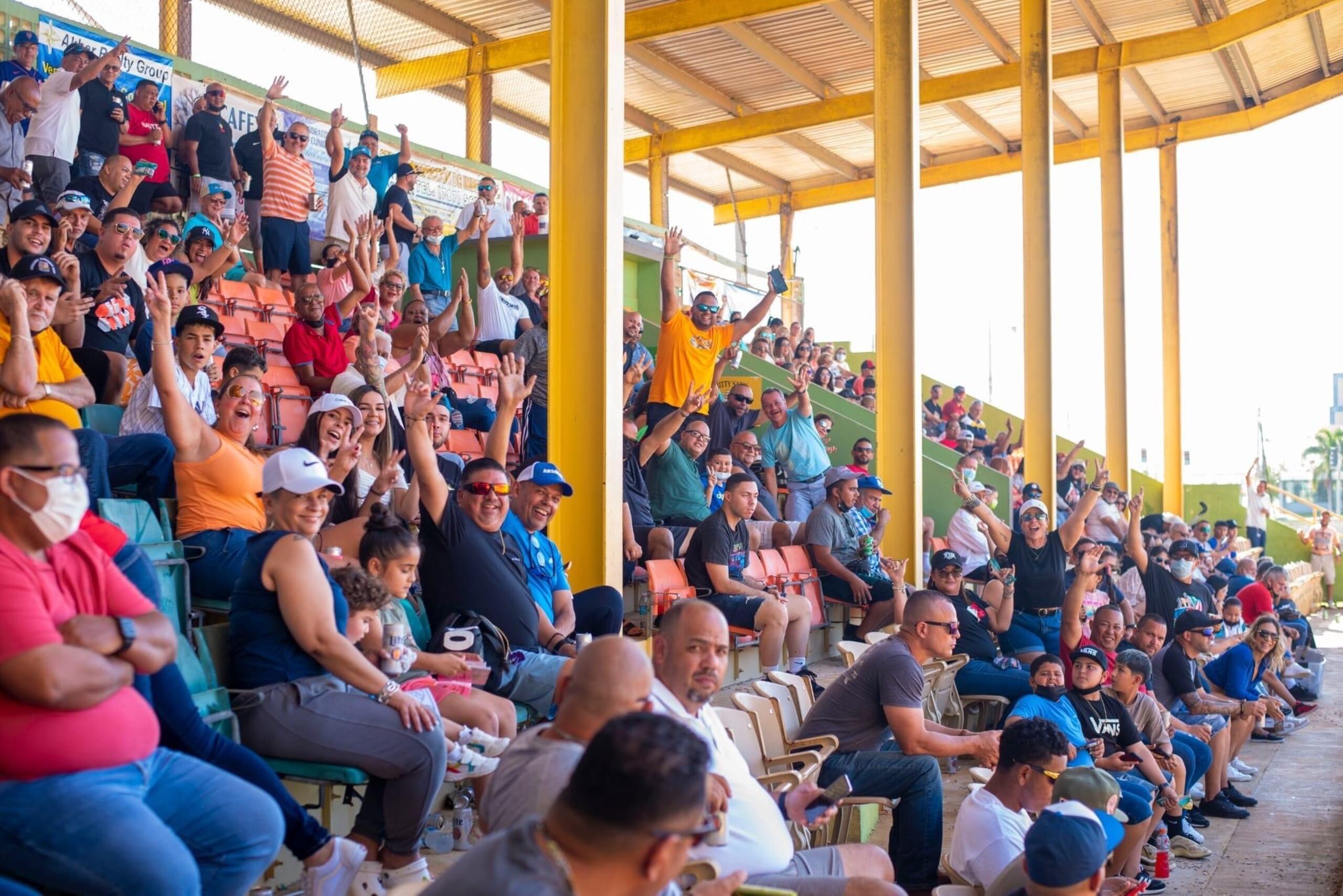 Así estuvo el estadio para el más reciente partido de los Industriales.