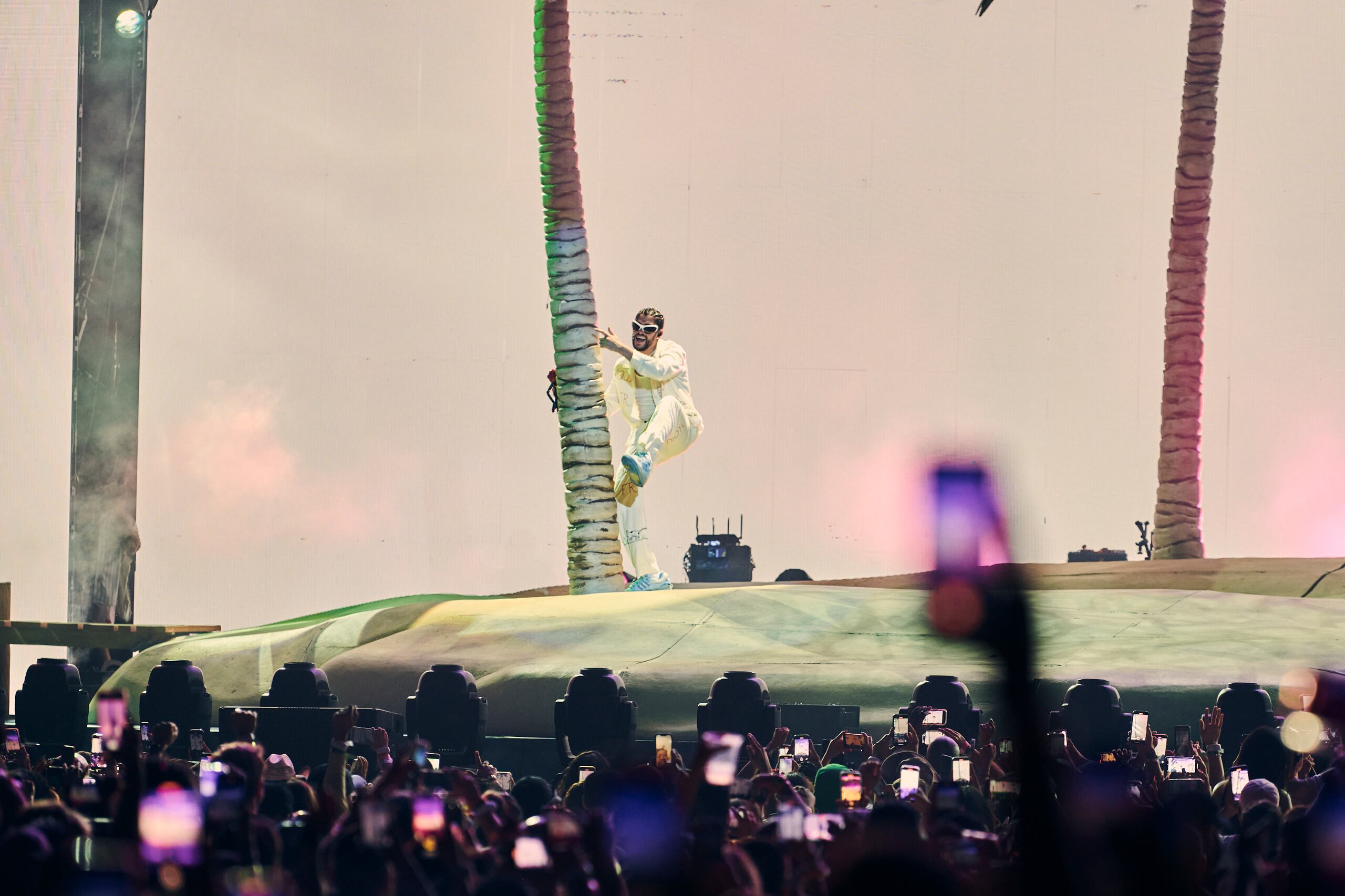 NUEVA YORK, NY - 8/27/22: 

Bad Bunny se presentó en el Yankee Stadium de Nueva York.