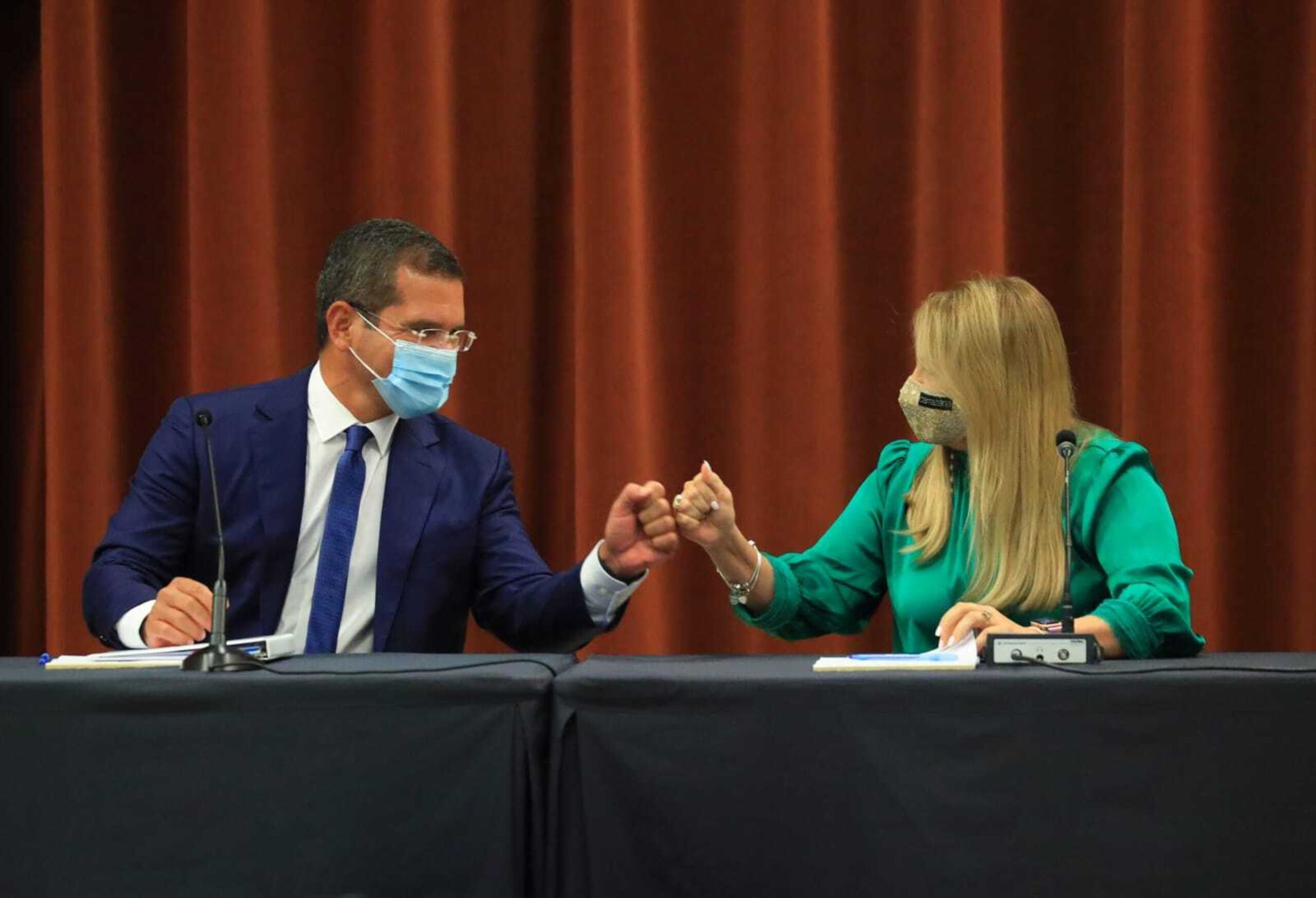 Pedro Pierluisi y Wanda Vázquez.