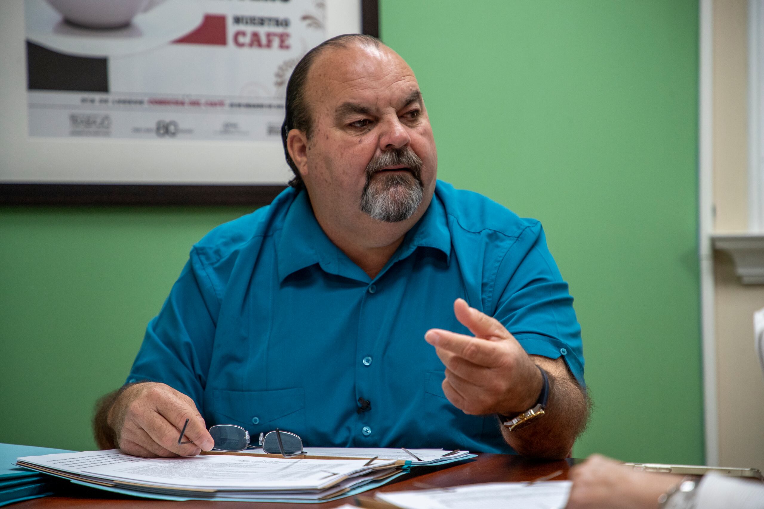 El secretario del Departamento de Agricultura, Ramón González Beiró.