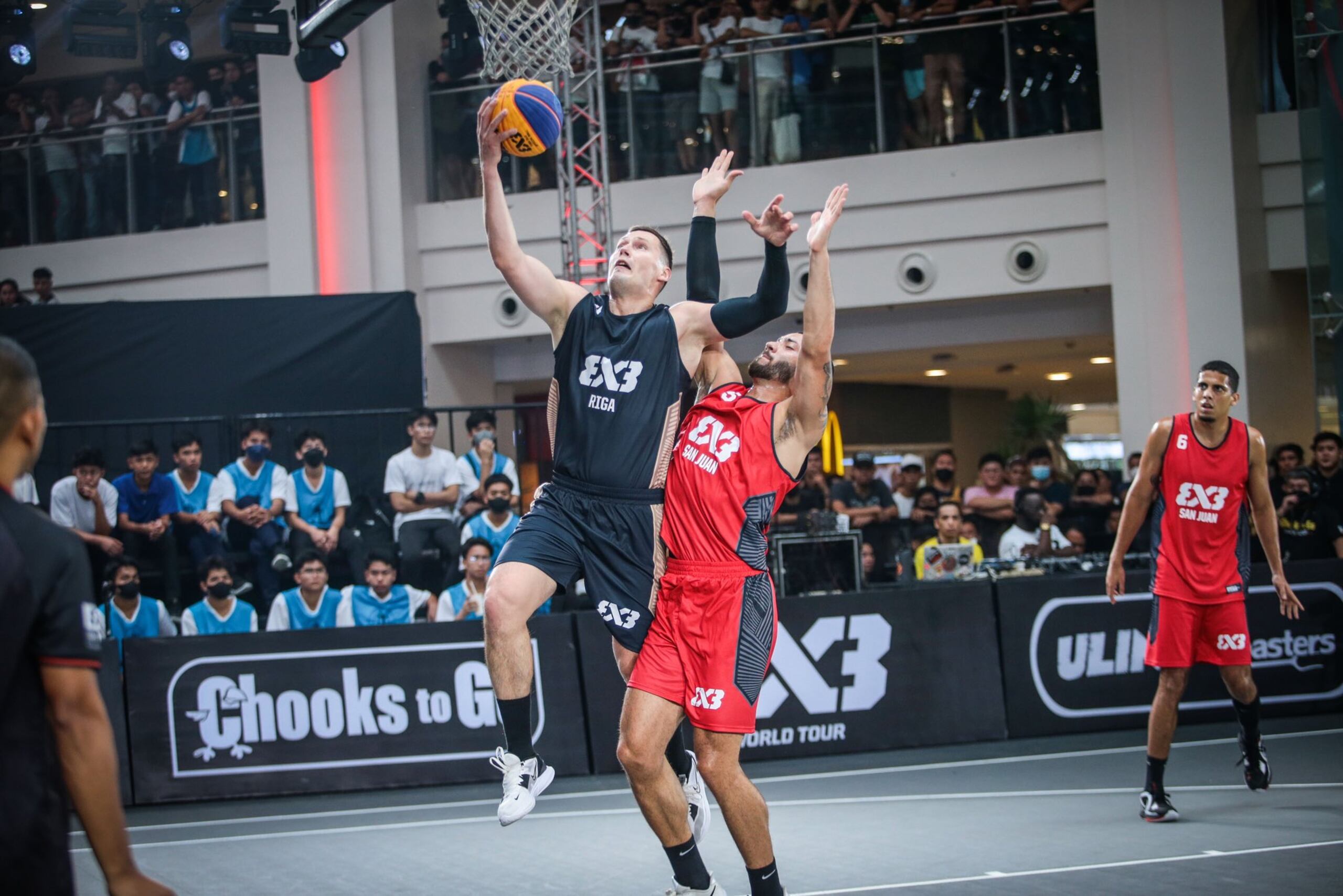 San Juan 3x3 superó a Düsseldord, de Alemania, 21-14.