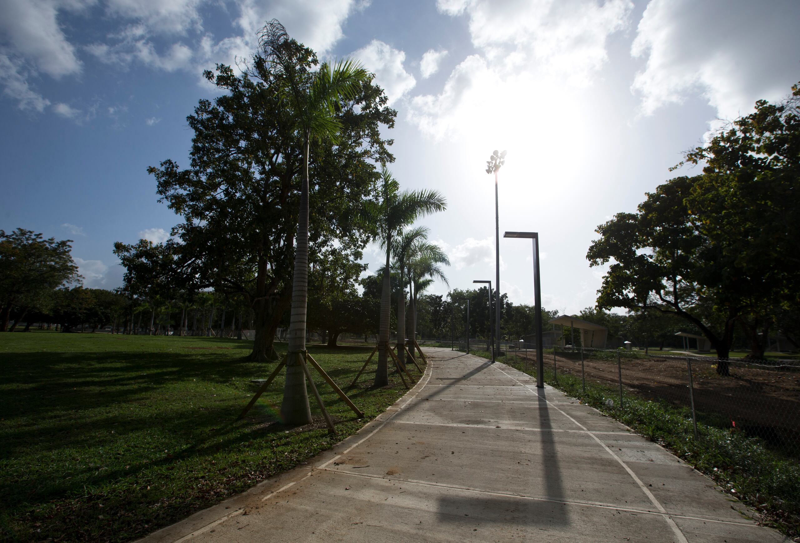 Vista del Parque Luis Muñoz Marín en San Juan.