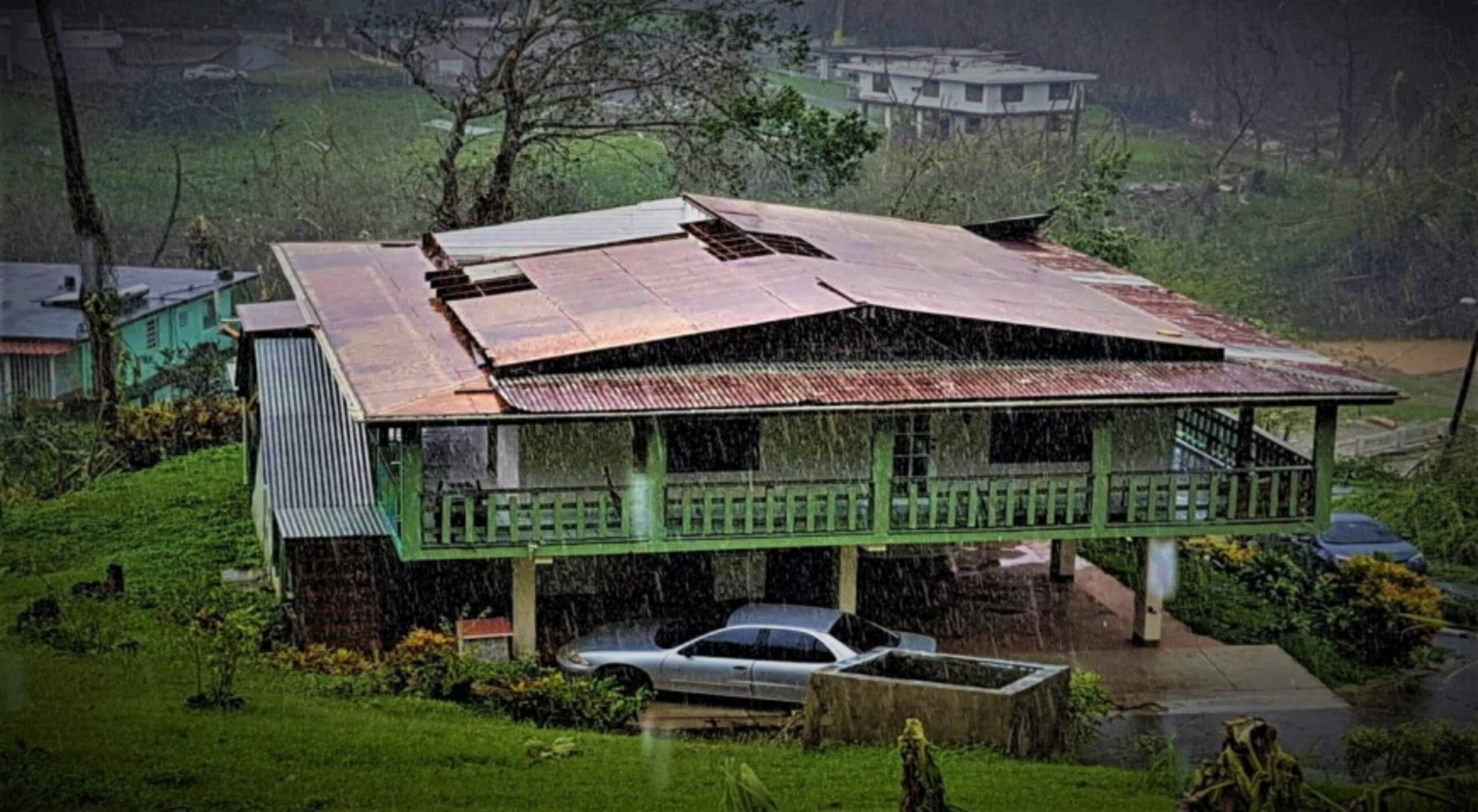 Casa de Ana Caldero Camacho y Alfonso Matos, en Corozal.