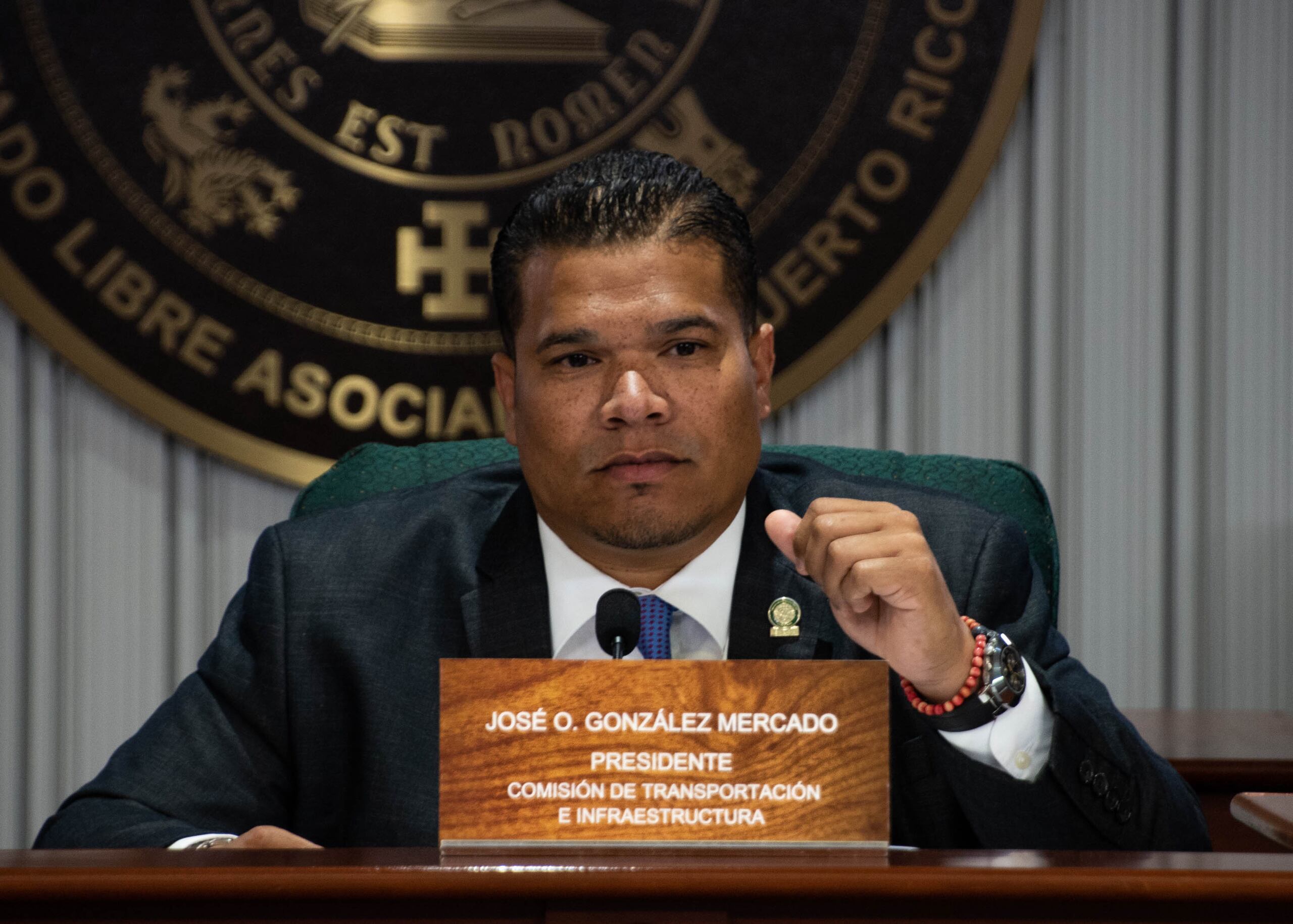 El representante José Orlando "Memo" González Mercado, presidente de la Comisión de Transportación e Infraestructura