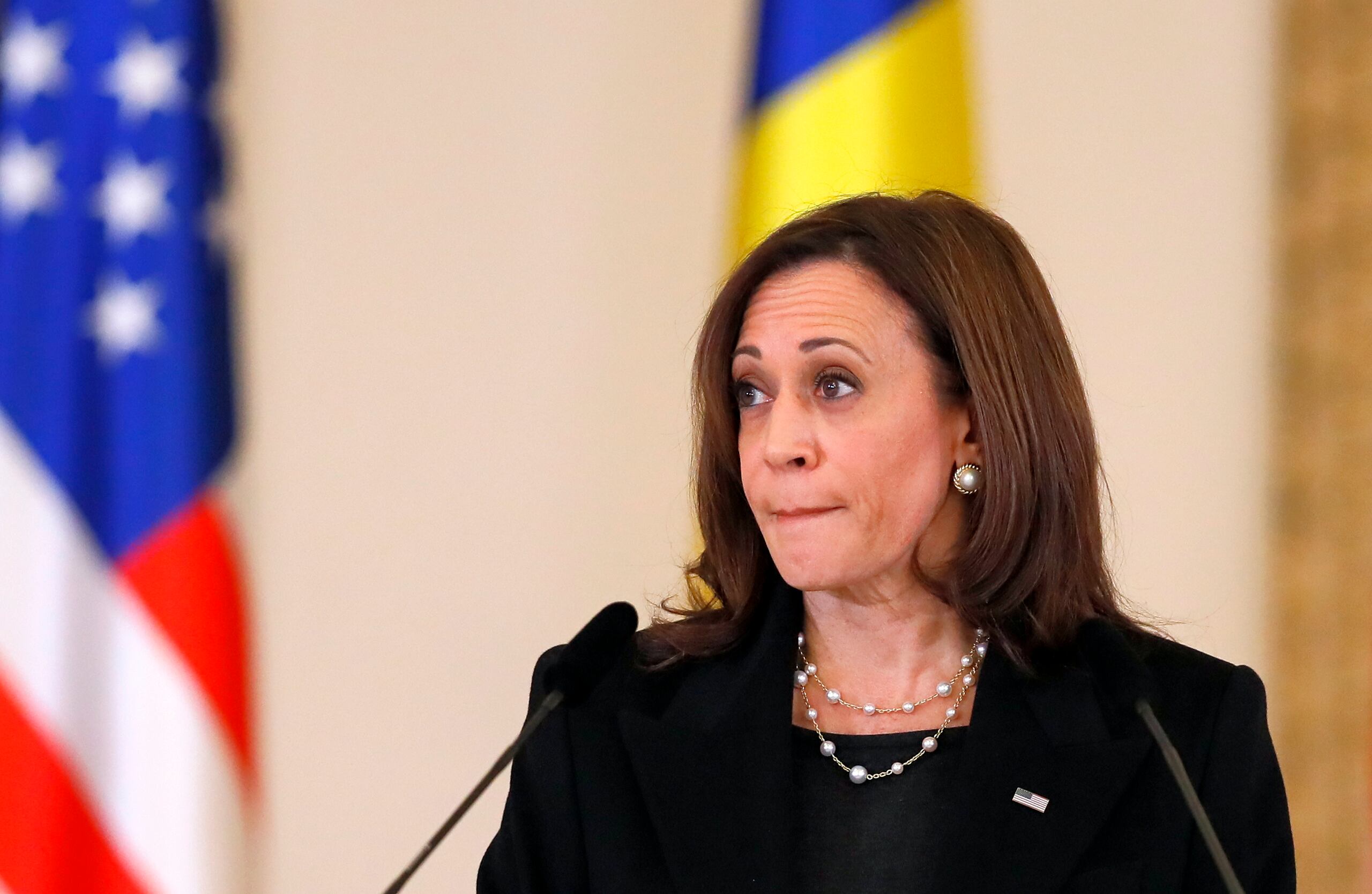 Kamala Harris, vicepresidenta de los Estados Unidos.