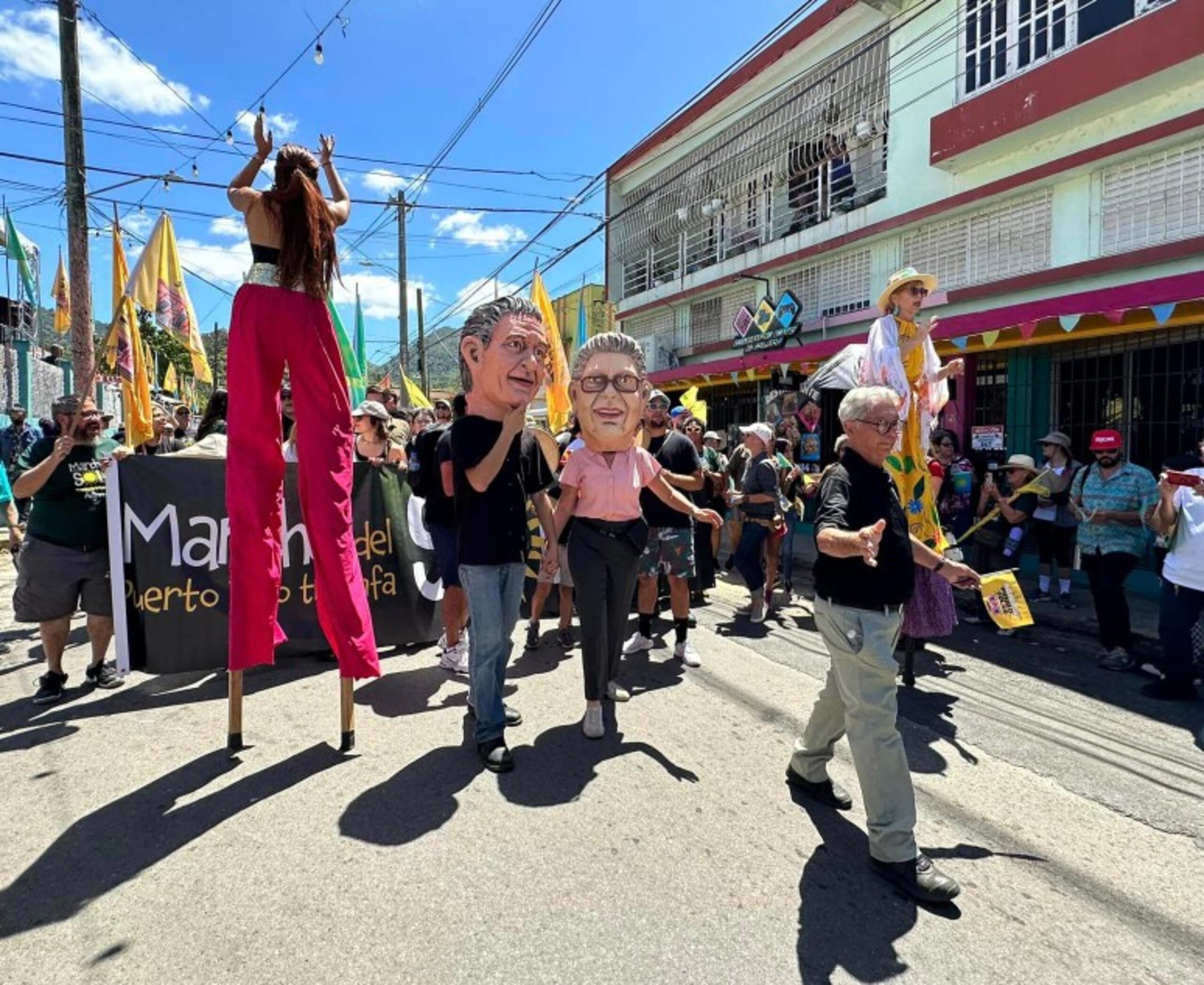 "Marcha del Sol: Puerto Rico triunfa" que realizó Casa Pueblo.