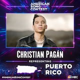 Christian Pagán representará a Puerto Rico en nuevo reality show de NBC