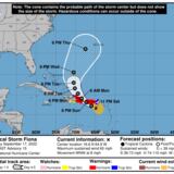 Se ajusta la ruta de Fiona hacia el suroeste de Puerto Rico