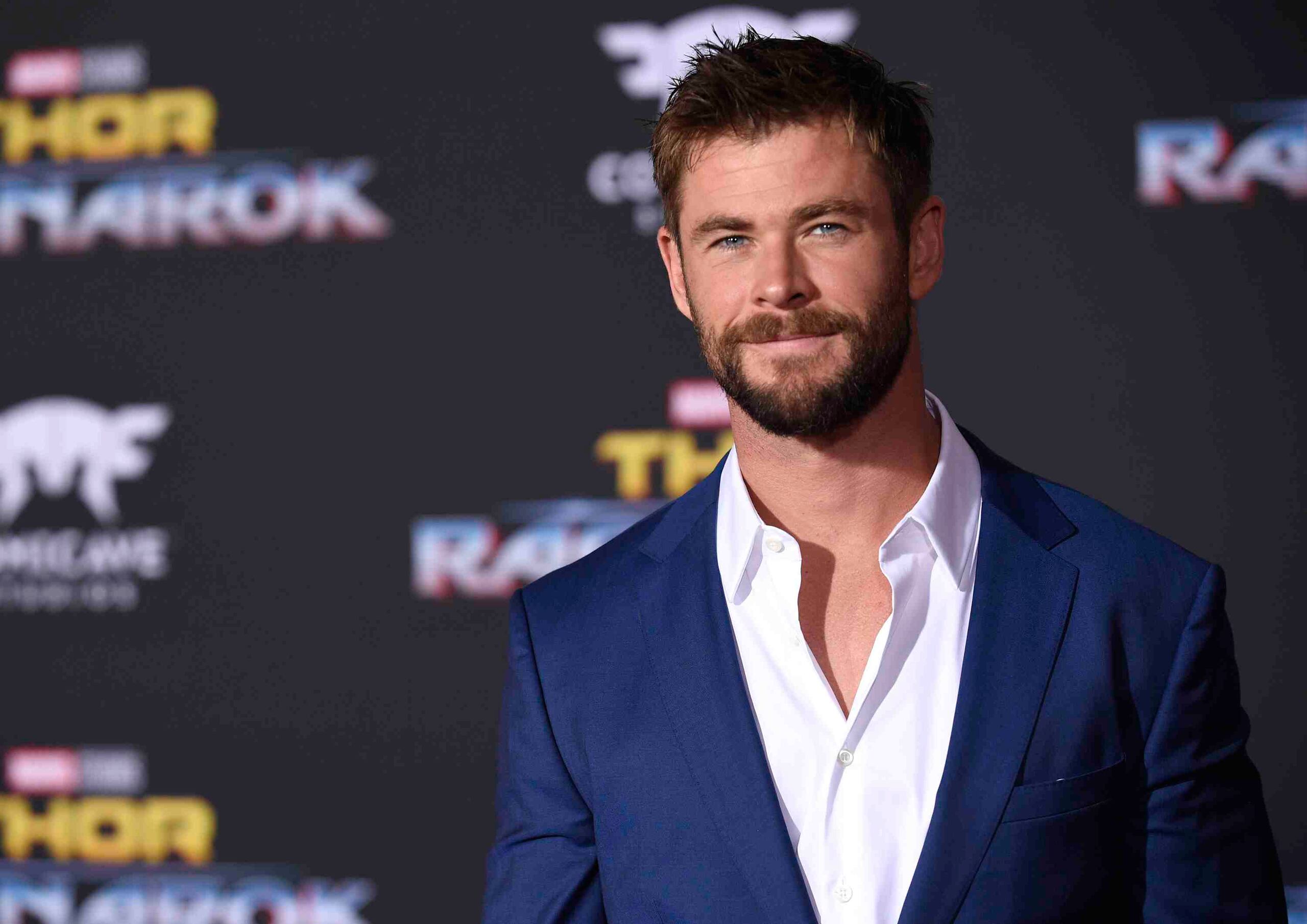 Chris hemsworth durante el estreno de "Thor: Ragnarok" en octubre. (AP)