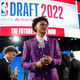 Paolo Banchero es el primer escogido en el Draft de la NBA