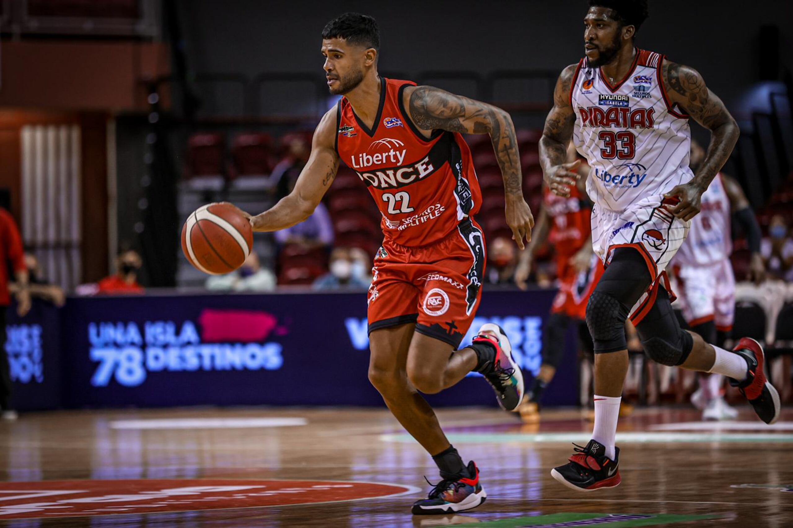 Miguel Alí Berdiel (22) fue canjeado de Carolina a Ponce el martes y en la noche debutó con su nuevo equipo en Quebradillas.