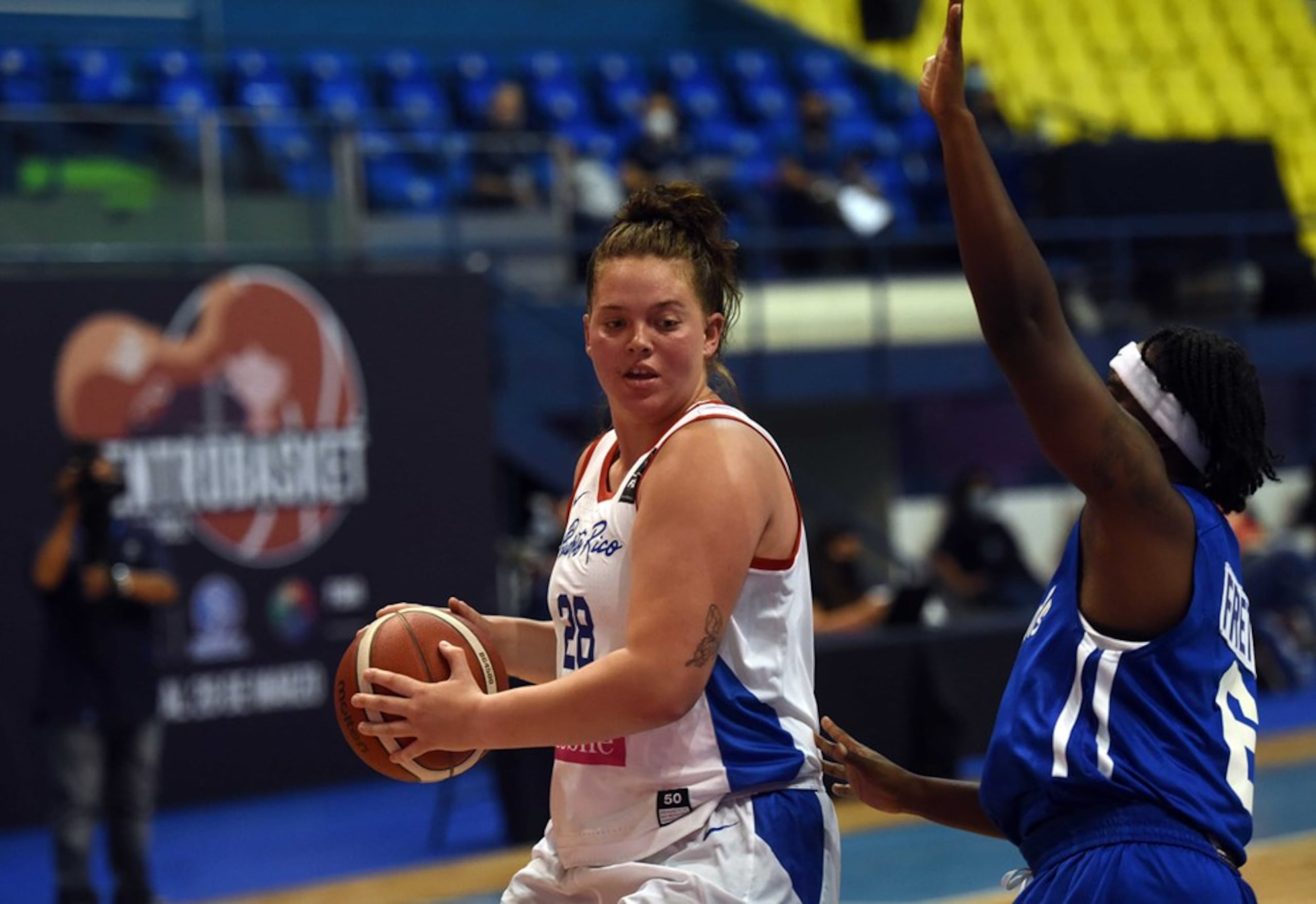 Sabrina Lozada, de vuelta a la Selección Femenina, ayudó a Puerto Rico en la victoria contra Islas Vírgenes con ocho puntos y 10 rebotes.