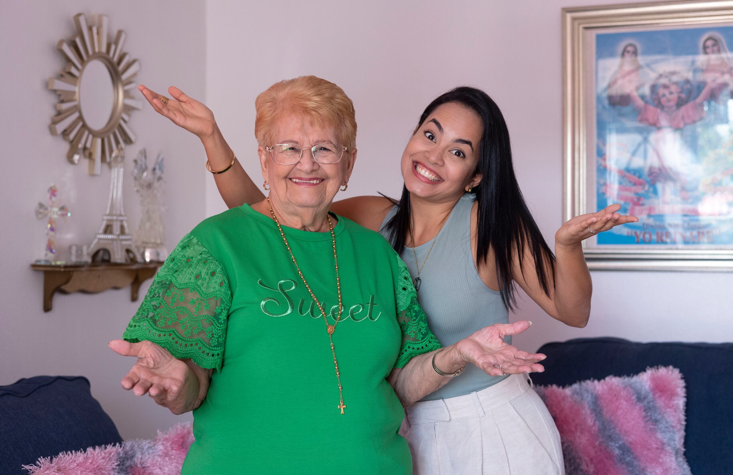 Su nieta Solansh adelantó que la audiencia disfrutará de consejos sobre cocina, limpieza, amor y salud de una manera rápida, concisa y amena.