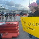 Caso Shannel: tercera noche de manifestación frente a cárcel de mujeres