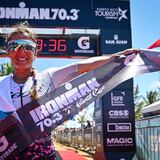 Panameña completa en Puerto Rico su tercer IronMan 70.3 en fines de semanas consecutivos, y lo hizo ganando