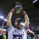 Eddie Rosario está con el pecho infla’o tras ganar la Serie Mundial