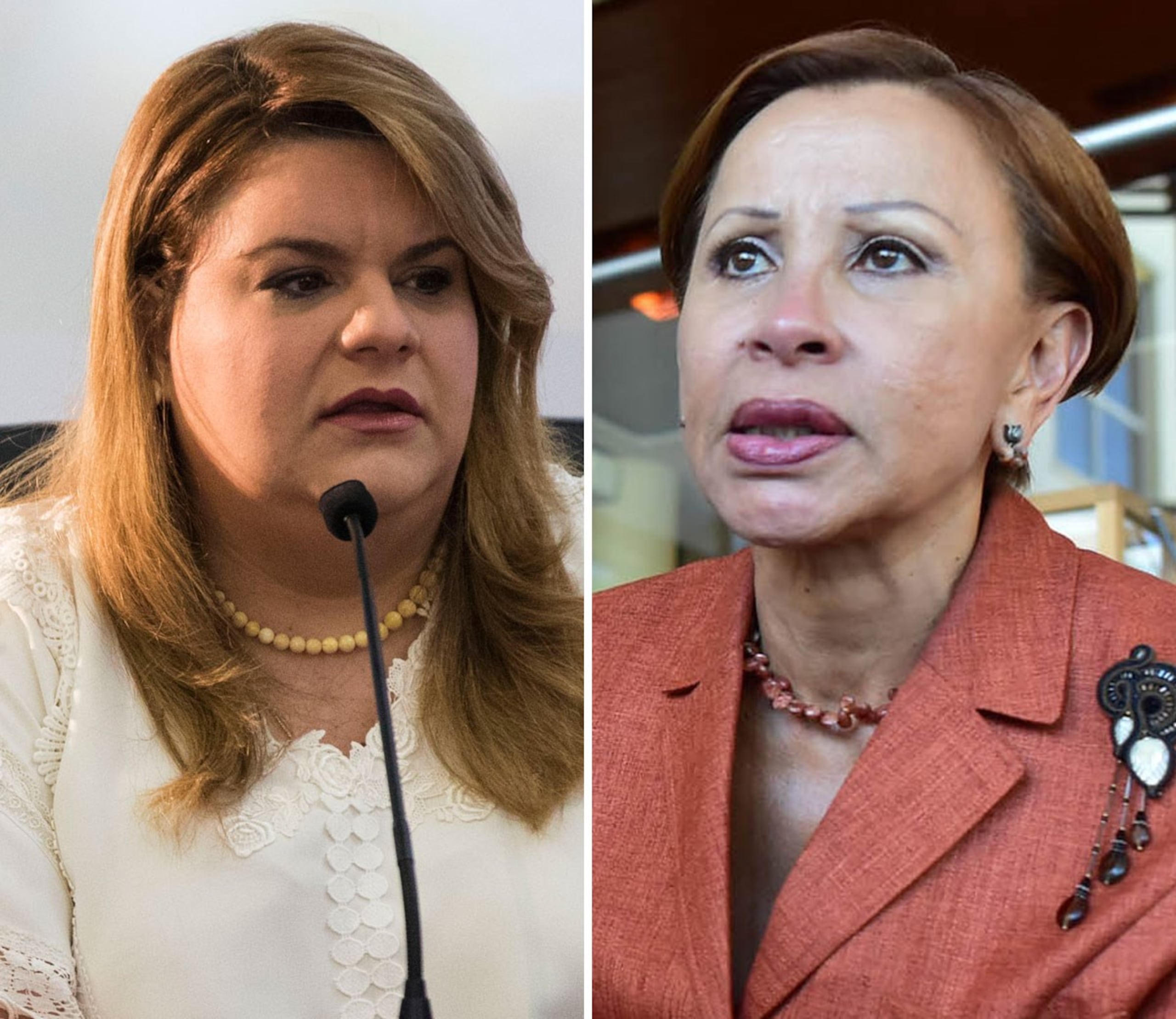 Jenniffer González y Nydia Velázquez. (GFR Media)