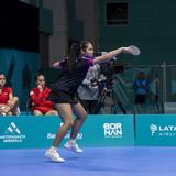 Adriana Díaz le gana a una Top 10 en el Campeonato Mundial de Equipos