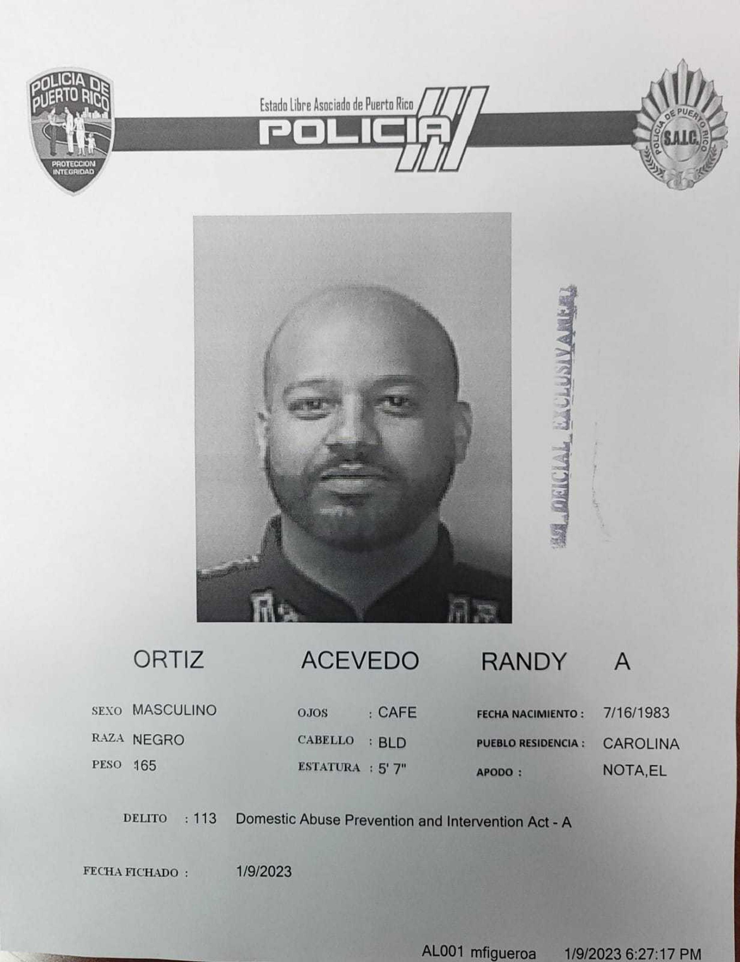 Randy Ariel Ortiz Acevedo