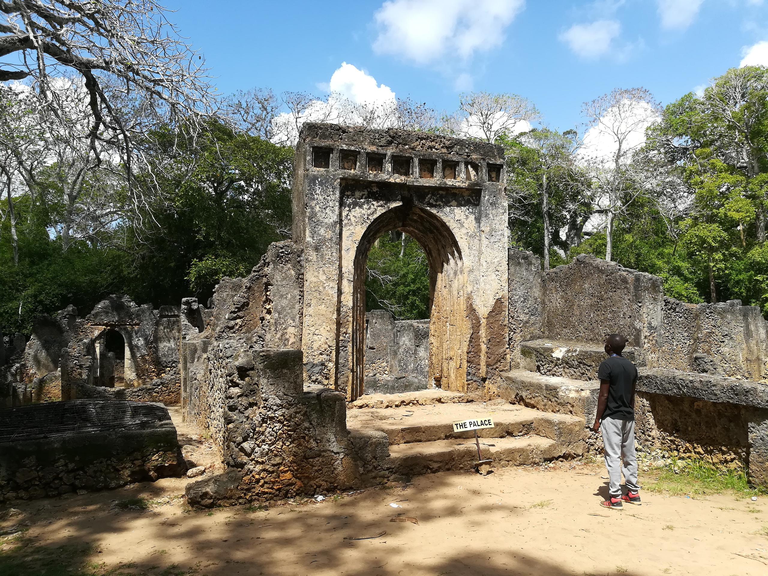 Ruinas de la ciudad perdida de Gede en Kenia.