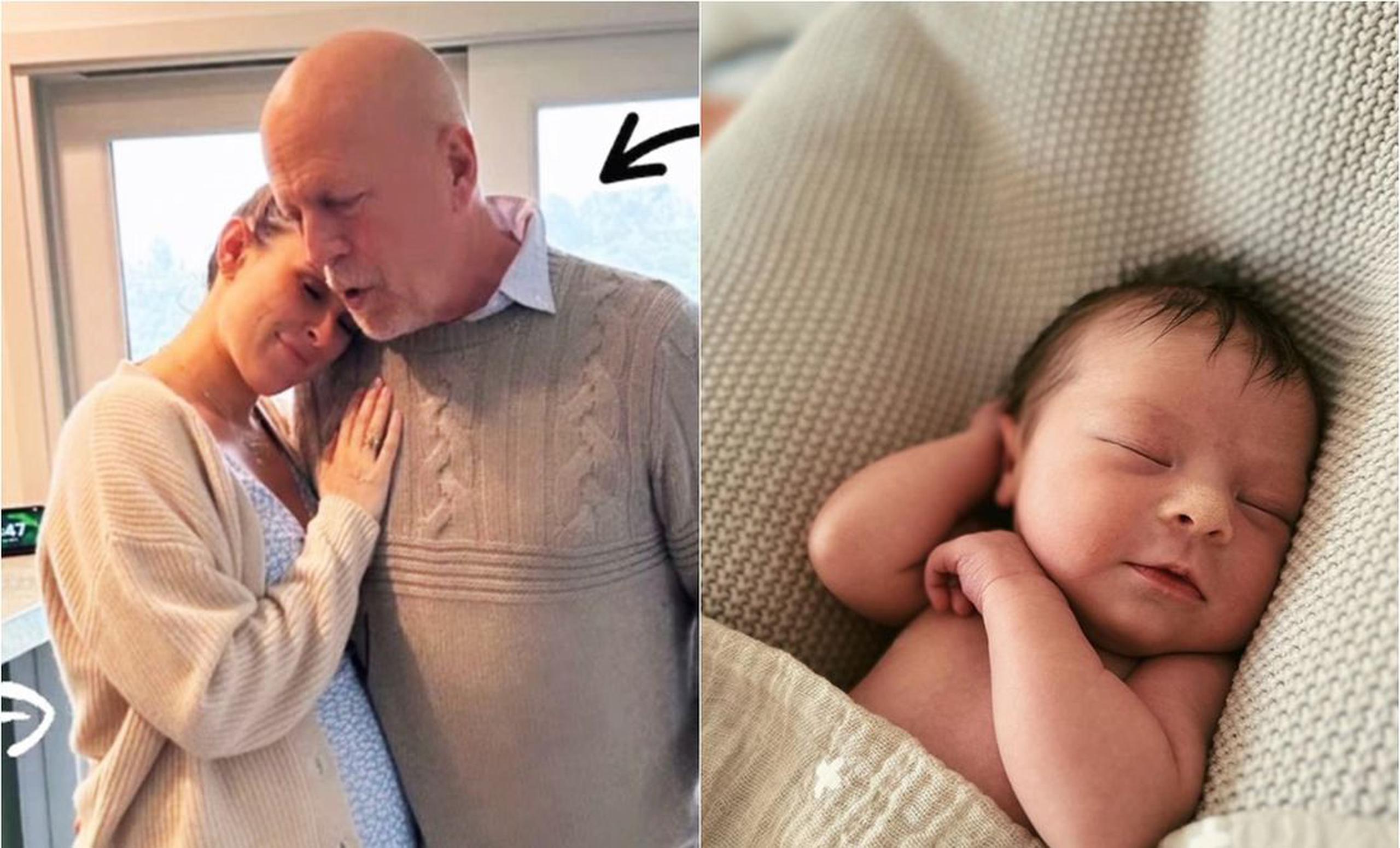 Hija mayor de Bruce Willis presenta a su primera bebé Primera Hora