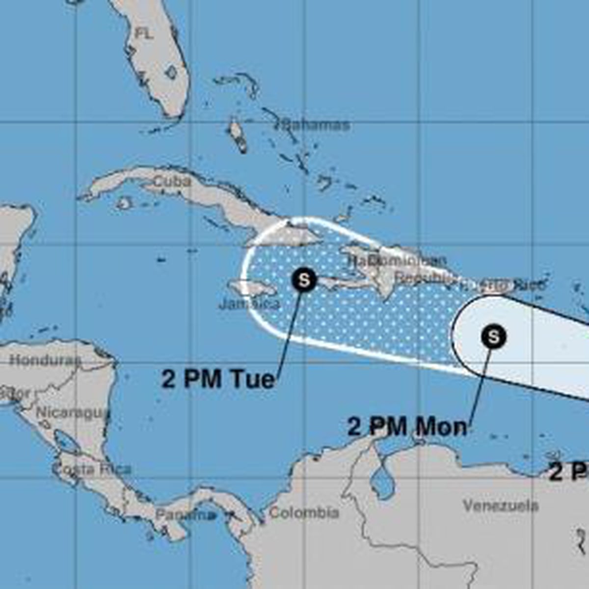 Pronostican que Beryl pasará como huracán por las Antillas Menores