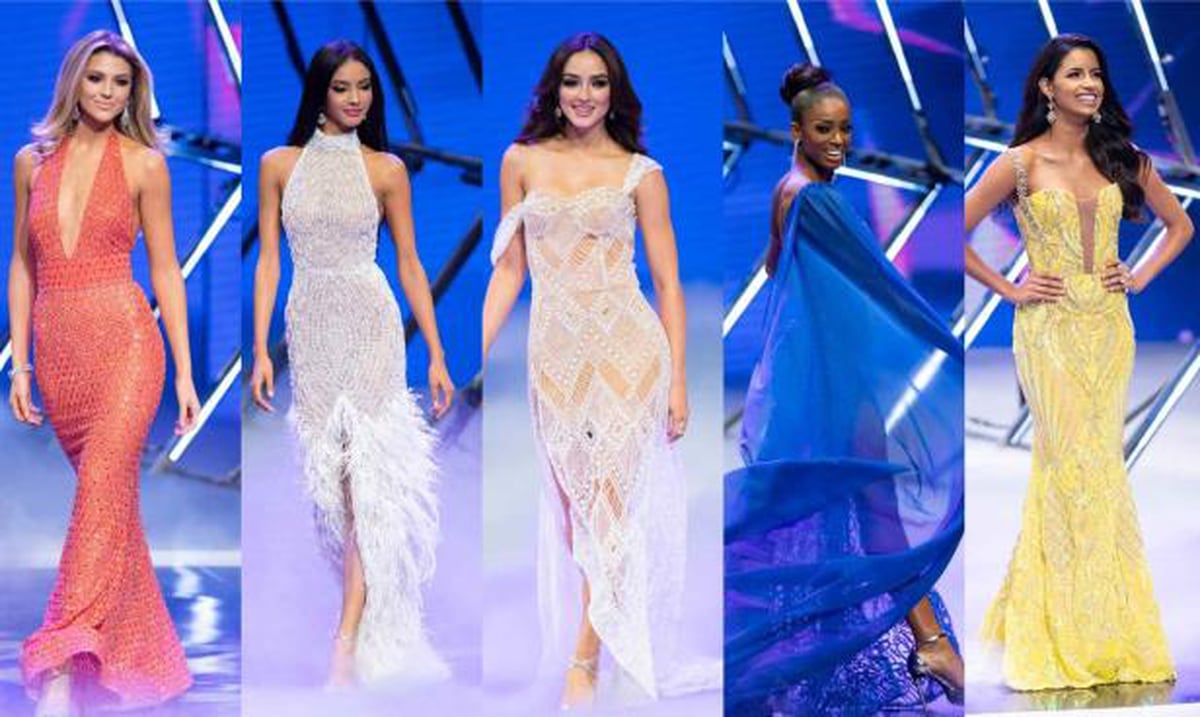 Pasarela en traje de gala de Miss Universe Puerto Rico Primera Hora