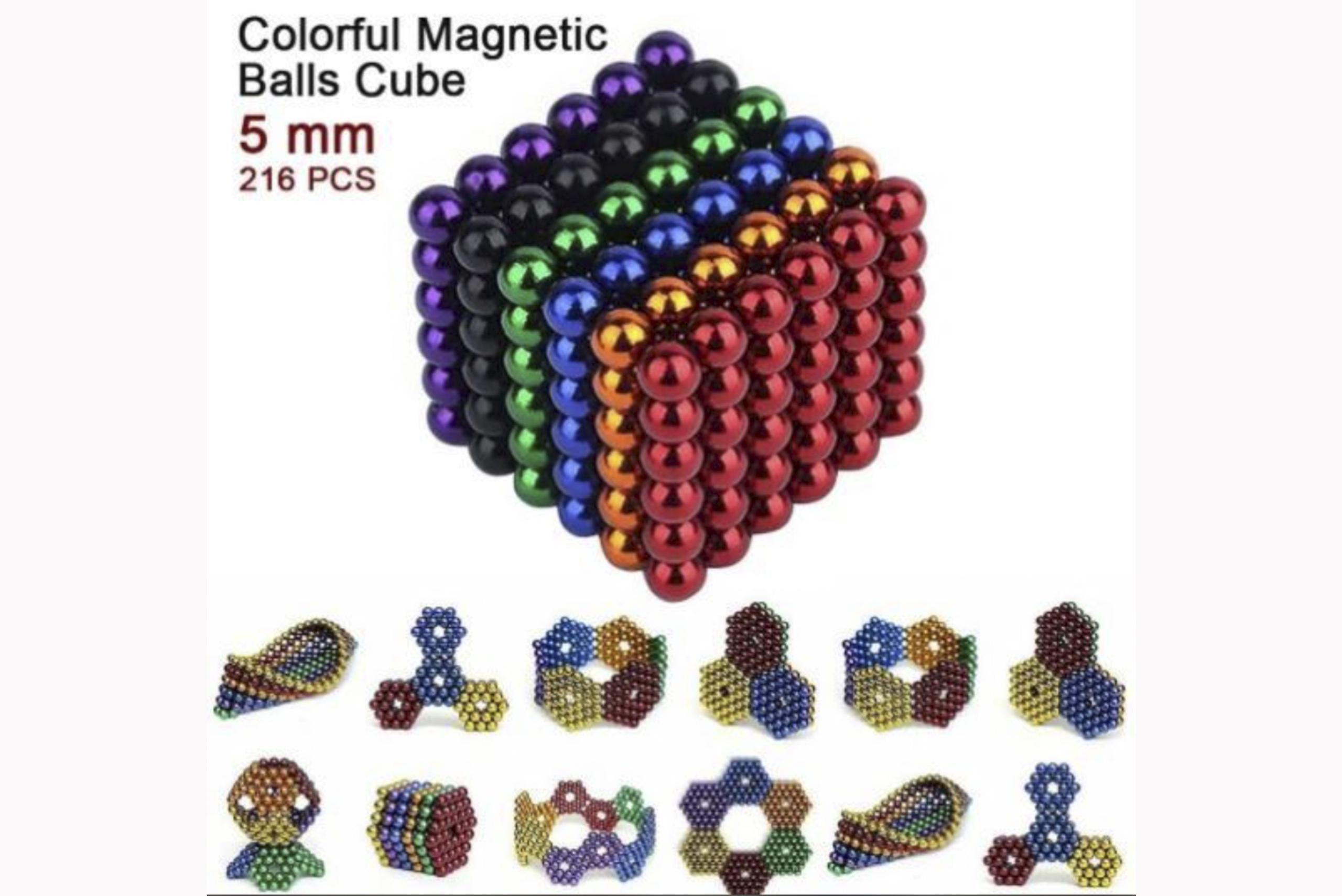 Bolas magnéticas, Aprender los color con bolas magnéticas