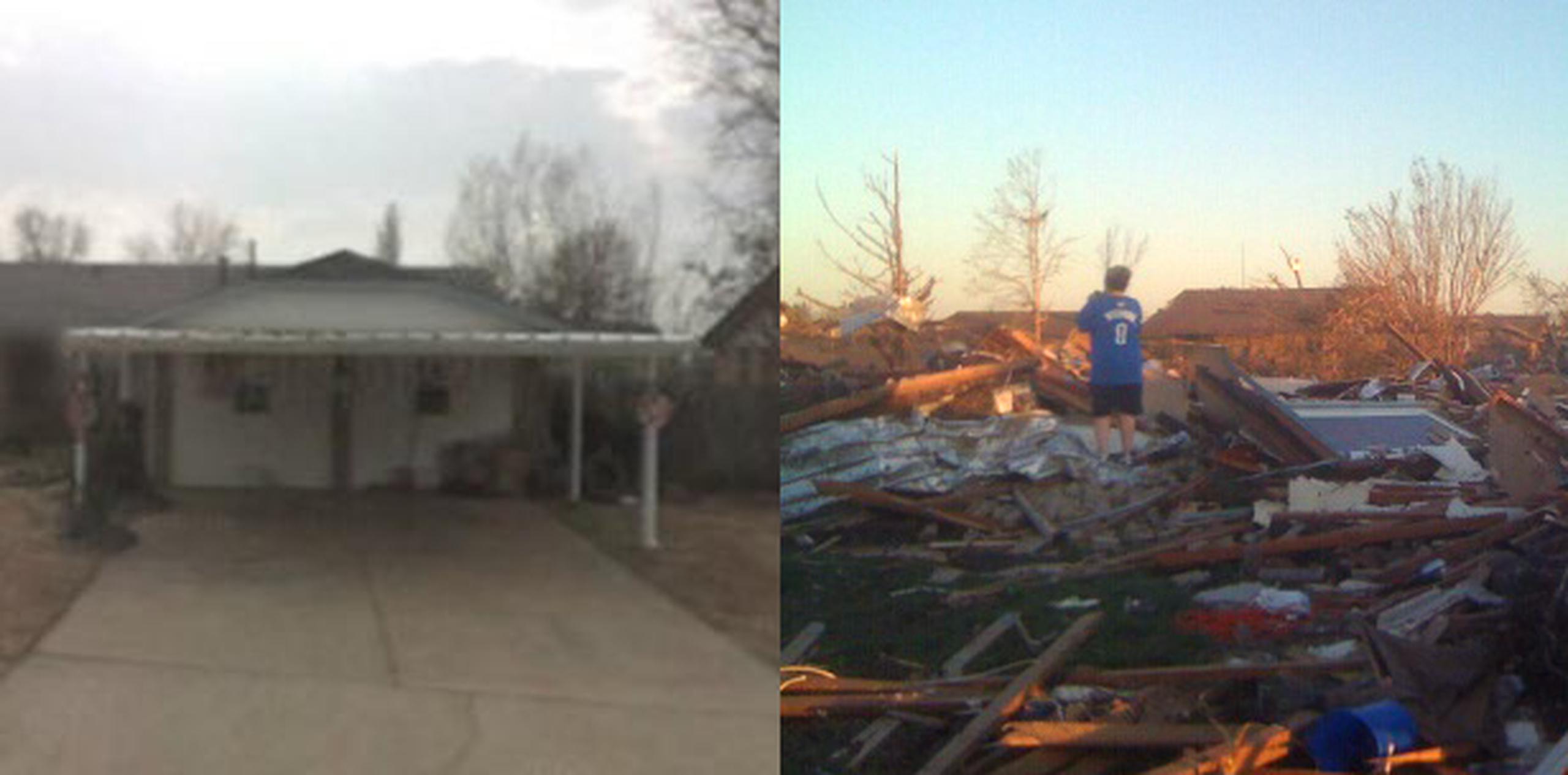 Tornado destruyó casa de una boricua en Oklahoma - Primera Hora