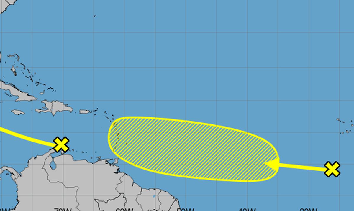 They are monitoring another tropical wave with the possibility of hurricane development