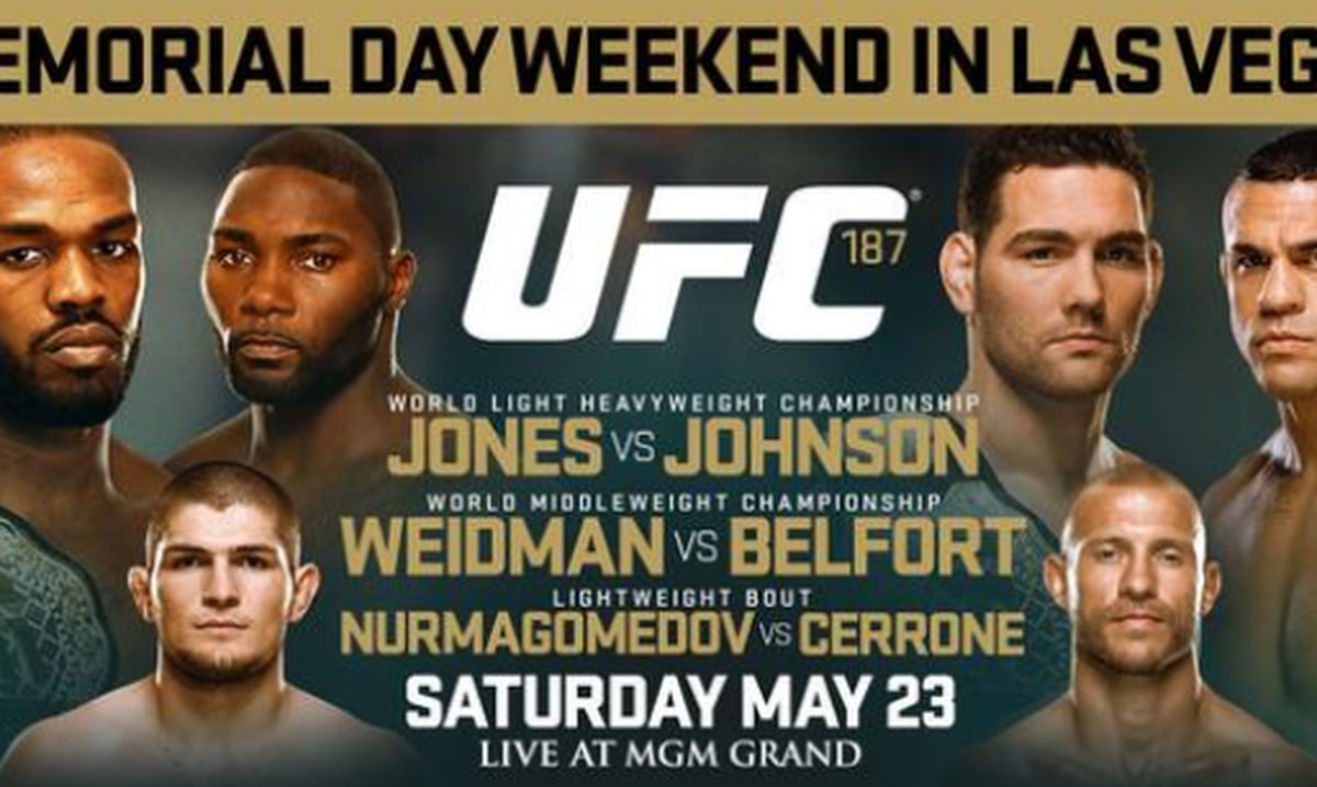 Súper cartel en agenda para UFC 187 en mayo Primera Hora