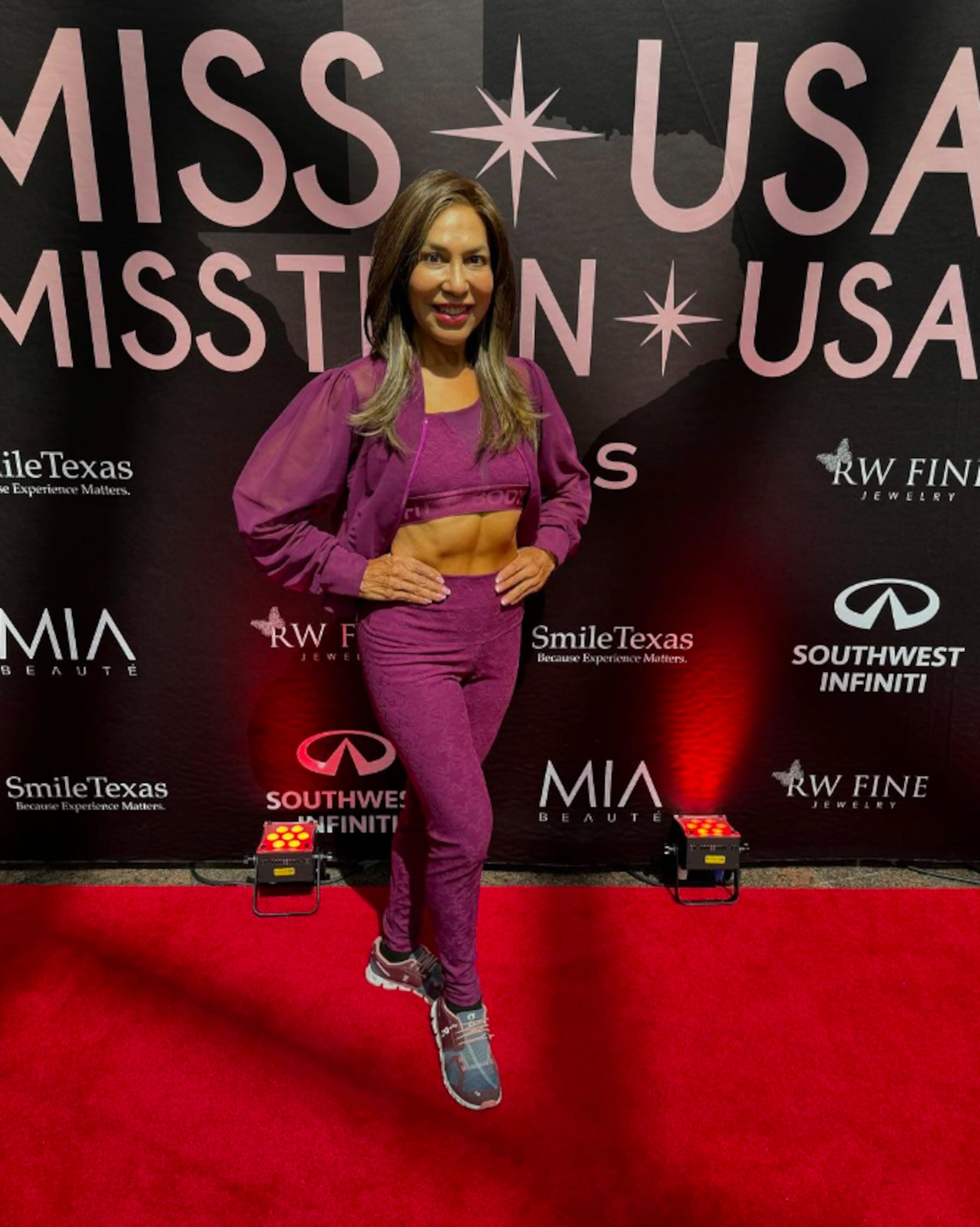 Marissa Teijo se unió a otras concursantes que compitieron en el certamen en Houston el pasado fin de semana.