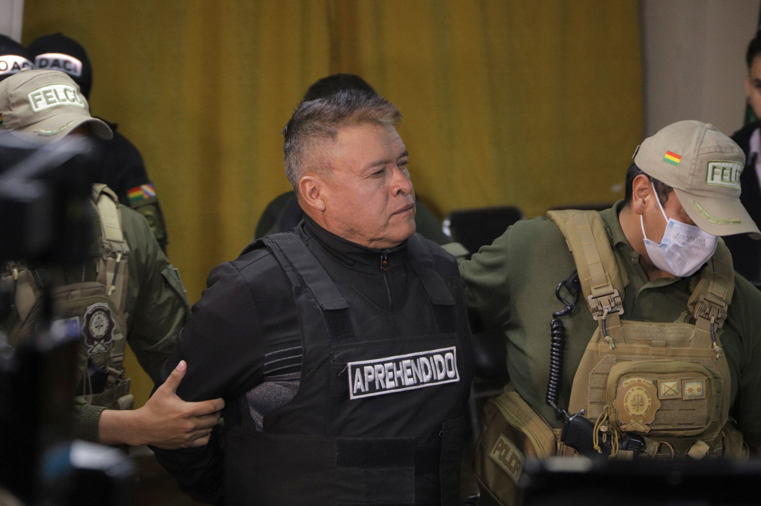 El excomandante Juan José Zuñiga enfrenta cargos de alzamiento armado y terrorismo, que tienen penas de entre 15 y 30 años.