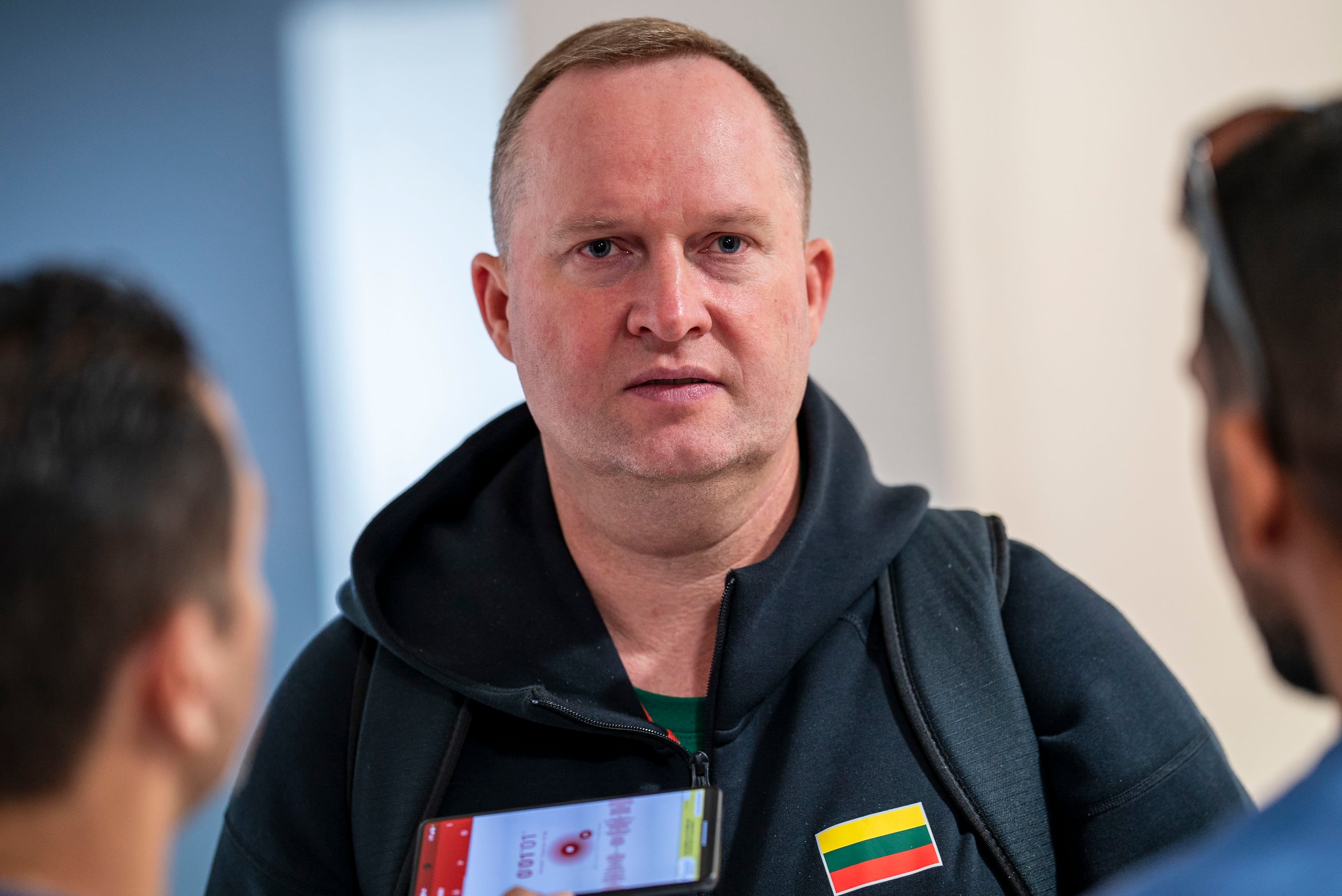 Kazys Maksvytis, dirigente de la Selección de Lituania, confía que estarán debidamente preparados cuando inicie el torneo el 2 de julio.