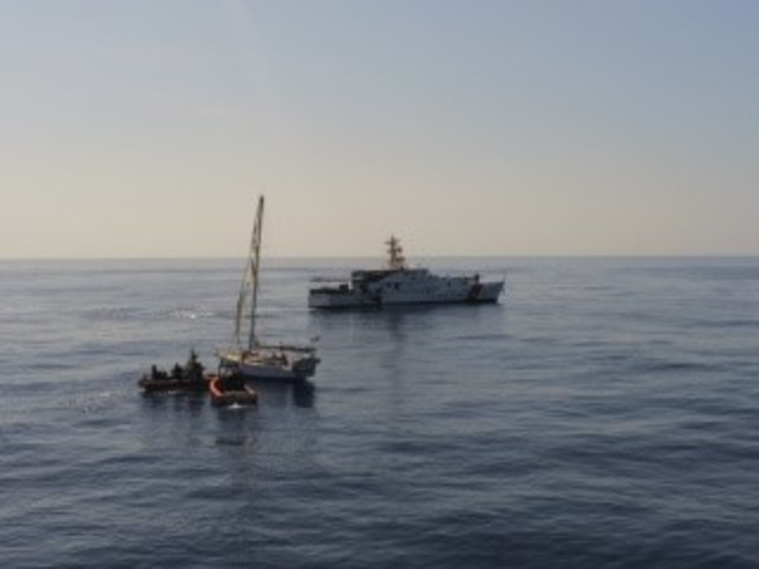 Tras el rescate, los navegantes fueron transportados a la vecina isla de Martinique.