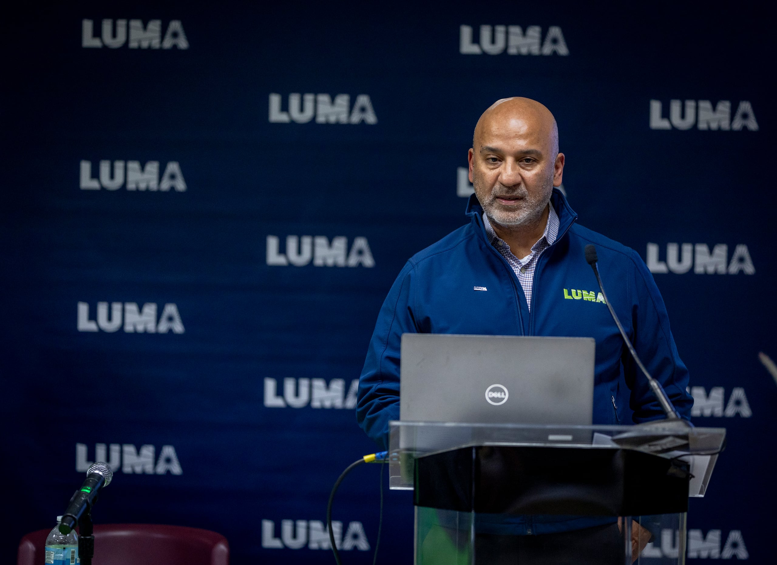 En la foto, Juan Saca, presidente de LUMA Energy